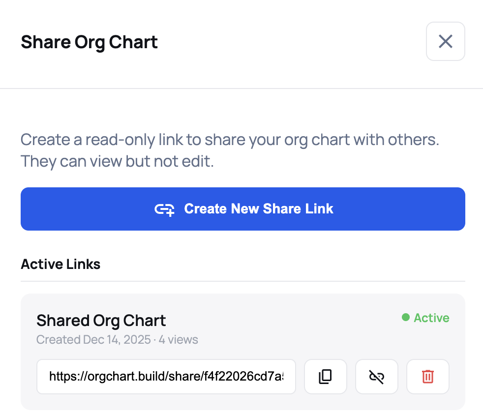Share Modal